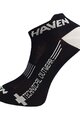 HAVEN čarape do gležnja - SNAKE SILVER NEO 2PAK - crna/bijela