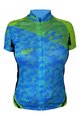 HAVEN dres kratkih rukava - SINGLETRAIL WOMEN - plava/zelena