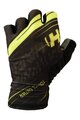 HAVEN rukavice s kratkim prstima - PENNUTO SHORT - crna/zelena