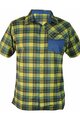 HAVEN košulja - AGNESS SLIMFIT - plava/žuta