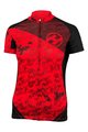 HAVEN dres kratkih rukava - SINGLETRAIL NEO WOMEN - crvena