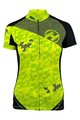 HAVEN dres kratkih rukava - SINGLETRAIL NEO WOMEN - zelena/crna