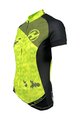 HAVEN dres kratkih rukava - SINGLETRAIL NEO WOMEN - zelena/crna