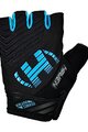 HAVEN rukavice s kratkim prstima - DEMO NEO SHORT - crna/plava