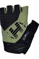 HAVEN rukavice s kratkim prstima - DEMO NEO SHORT - crna/zelena