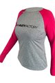 HAVEN dres dugih rukava ljetni - FACTORY TRAIL W - siva/ružičasta