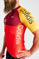 BONAVELO dres kratkih rukava - COFIDIS 2025 - crvena/žuta