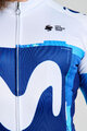 BONAVELO dres dugih rukava zimski - MOVISTAR 2025 WINTER  - bijela/plava