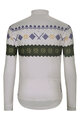 HOLOKOLO dres dugih rukava zimski - FROSTTRAIL WINTER - siva/zelena