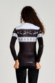 RIVANELLE dres dugih rukava zimski - FROSTTRAIL WINTER - crna/bijela