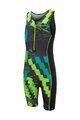 ZONE3 kombinezon - ADVENTURE TRISUIT - crna