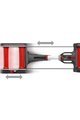 ELITE cilindri za vježbanje - QUICK-MOTION  - crna/crvena