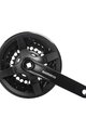 SHIMANO ručice s pretvaračem - TOURNEY FC-TY301 OEM 42-34-24 3x6-7-8 - crna