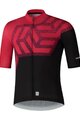 SHIMANO dres kratkih rukava - BREAKAWAY - crvena/crna