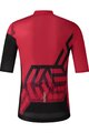 SHIMANO dres kratkih rukava - BREAKAWAY - crvena/crna