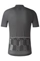 SHIMANO dres kratkih rukava - AEROLITE - siva