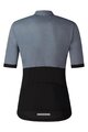 SHIMANO dres kratkih rukava - ELEMENT - siva/crna