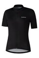 SHIMANO dres kratkih rukava - ELEMENT - crna