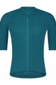 SHIMANO dres kratkih rukava - ELEMENTO - tirkizna