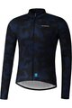 SHIMANO dres dugih rukava ljetni - VERTEX TEAM LONG - crna