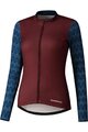 SHIMANO dres dugih rukava zimski - KAEDE PRINTED LONG - bodro/plava