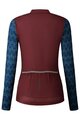 SHIMANO dres dugih rukava zimski - KAEDE PRINTED LONG - bodro/plava