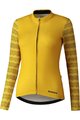 SHIMANO dres dugih rukava zimski - KAEDE PRINTED LONG - žuta