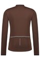 SHIMANO dres dugih rukava ljetni - VERTEX THERMAL LONG - smeđa