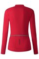 SHIMANO dres dugih rukava zimski - KAEDE THERMAL LONG - ružičasta