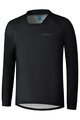 SHIMANO dres dugih rukava ljetni - MYOKO LONG WARM - crna