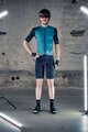 SHIMANO kratke hlače s tregerima - EVOLVE PERFORMANTE - crna