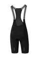 SHIMANO kratke hlače s tregerima - BIBS - crna