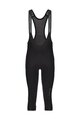 SHIMANO hlače 3/4 s tregerima - VERTEX KNICKERS 3/4 - crna