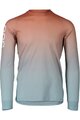 POC dres dugih rukava ljetni - ESSENTIAL MTB LITE - plava/crvena