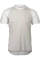 POC dres kratkih rukava - MTB PURE TEE - siva/bijela