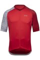 GORE dres kratkih rukava - C5 - crvena/bijela