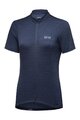 GORE dres kratkih rukava - C3 WMN - plava
