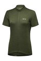 GORE dres kratkih rukava - C3 WMN - zelena