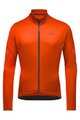 GORE dres dugih rukava zimski - C3 THERMO - narančasta