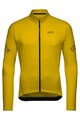 GORE dres dugih rukava zimski - C3 THERMO - žuta