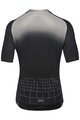 GORE dres kratkih rukava - GRID FADE 2.0 - crna/siva