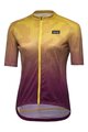 GORE dres kratkih rukava - RAIN CAMO WMN - žuta/ljubičasta