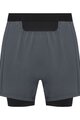 GORE kratke hlače bez tregera - CONCURVE 5” 2IN1 - siva