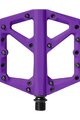 CRANKBROTHERS pedali - STAMP 1 LARGE - ljubičasta