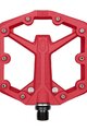 CRANKBROTHERS pedali - STAMP 1 SMALL - crvena