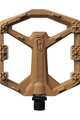 CRANKBROTHERS pedali - STAMP 0 SMALL - smeđa