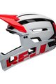 BELL kaciga - SUPER AIR R - bijela/crvena