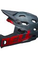 BELL kaciga - SUPER DH SPHERICAL - plava/crvena