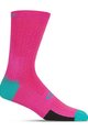 GIRO čarape klasične - HRC TEAM - ružičasta/svjetloplava