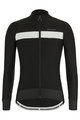 SANTINI dres dugih rukava zimski - ADAPT WOOL - bijela/crna